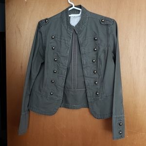 Aeropostale Military Style Women's Jacket, Green